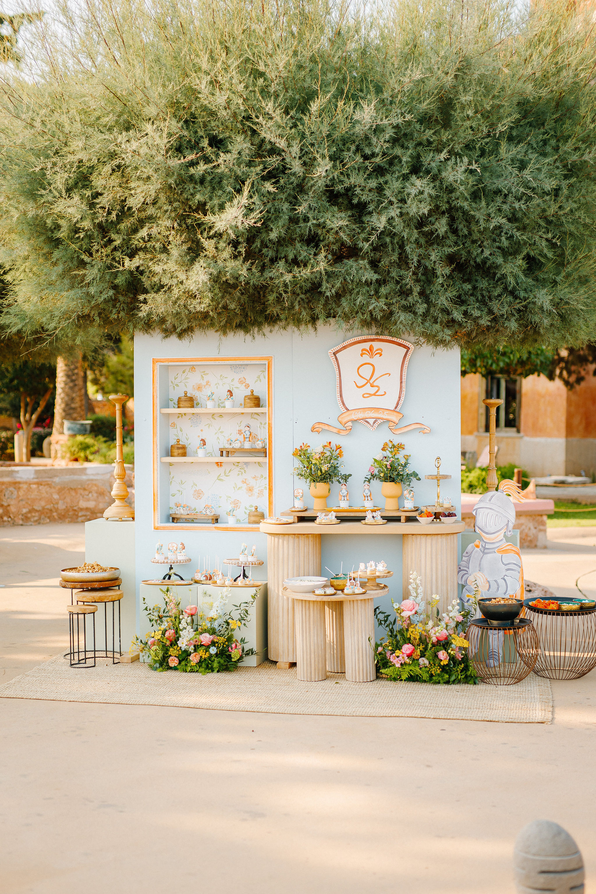  Βάπτιση του μικρού ιππότη Θάνου στον Πύργο Μελισσουργό